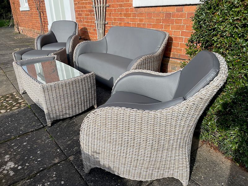 Meteor 2-Seater Sofa Suite -Garden Furniture Centre-HighRange,Outdoor Lounging,Outdoor Furniture,Rattan Furniture,Meteor Range,Lounge Suites & Sets-{collection_title}
