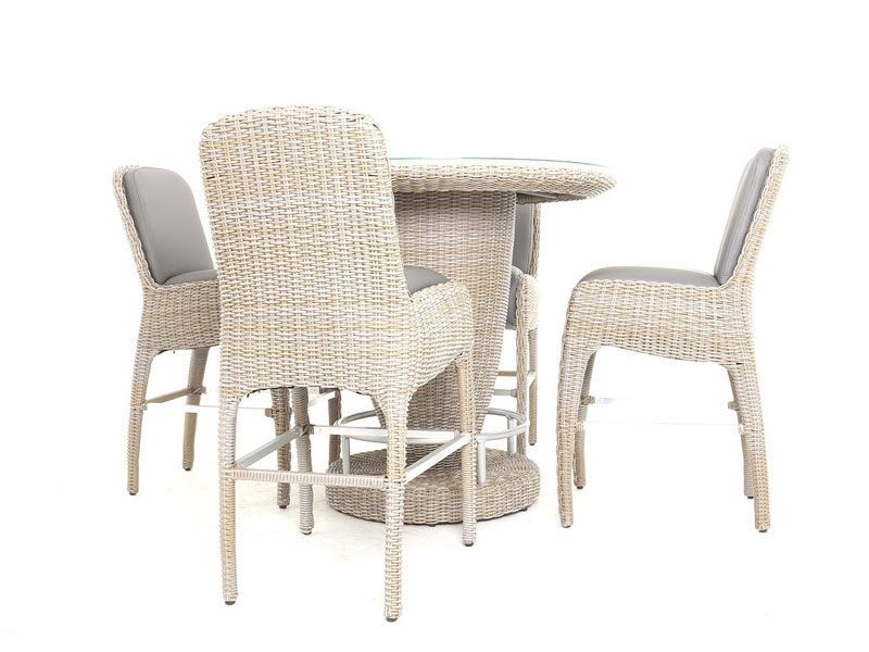 Meteor Round Bar Set-Garden Furniture Centre-HighRange,Outdoor Dining,Outdoor Furniture,Rattan Furniture,Bars & Bar Sets,Meteor Range,Rattan,Rattan Sets,Meteor-{collection_title}
