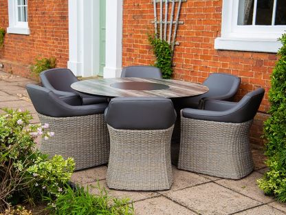 Meteor London 6 Chair Dining Set