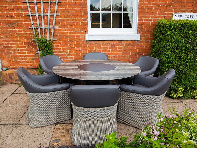 Meteor London 6 Chair Dining Set