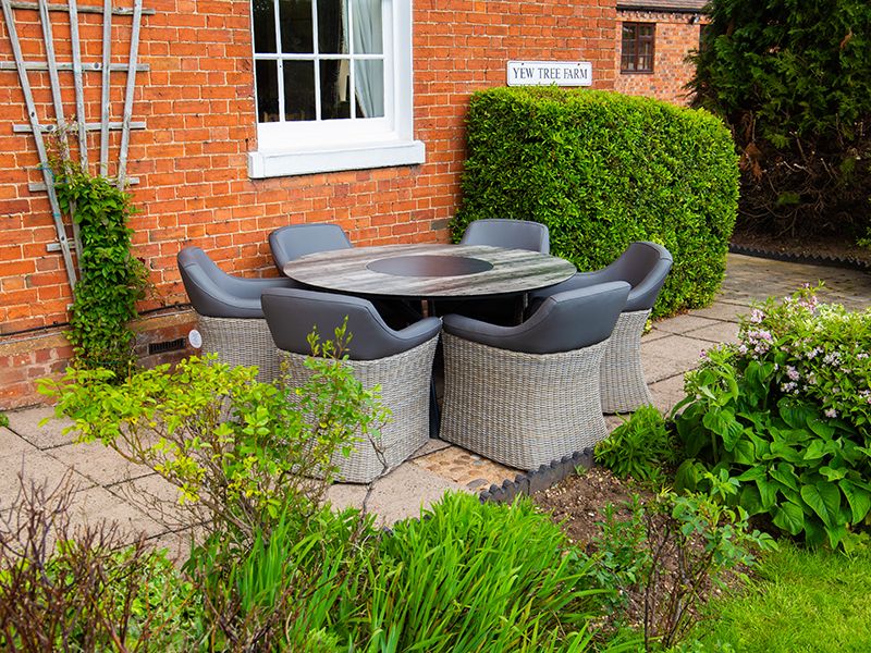 Meteor London 6 Chair Dining Set