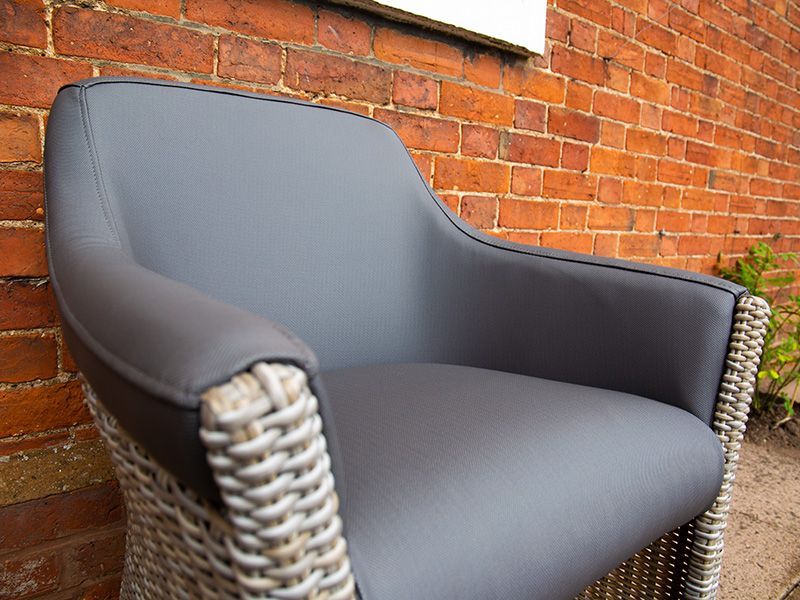 Meteor London Dining Armchair-Garden Furniture Centre-MidInstock,instock,MidRange,Dining Chair,Rattan,Rattan Furniture,Meteor Range,Outdoor Dining,Rattan Chairs,Meteor-{collection_title}