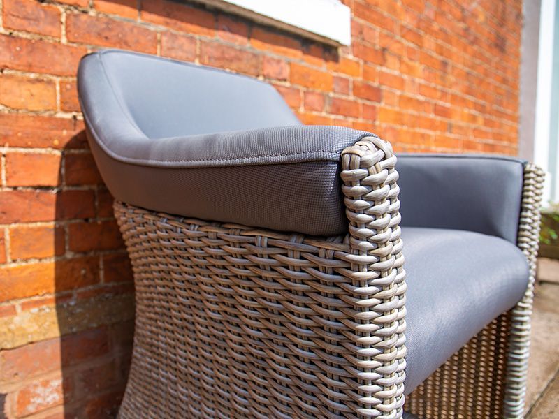 Meteor London Dining Armchair-Garden Furniture Centre-MidInstock,instock,MidRange,Dining Chair,Rattan,Rattan Furniture,Meteor Range,Outdoor Dining,Rattan Chairs,Meteor-{collection_title}