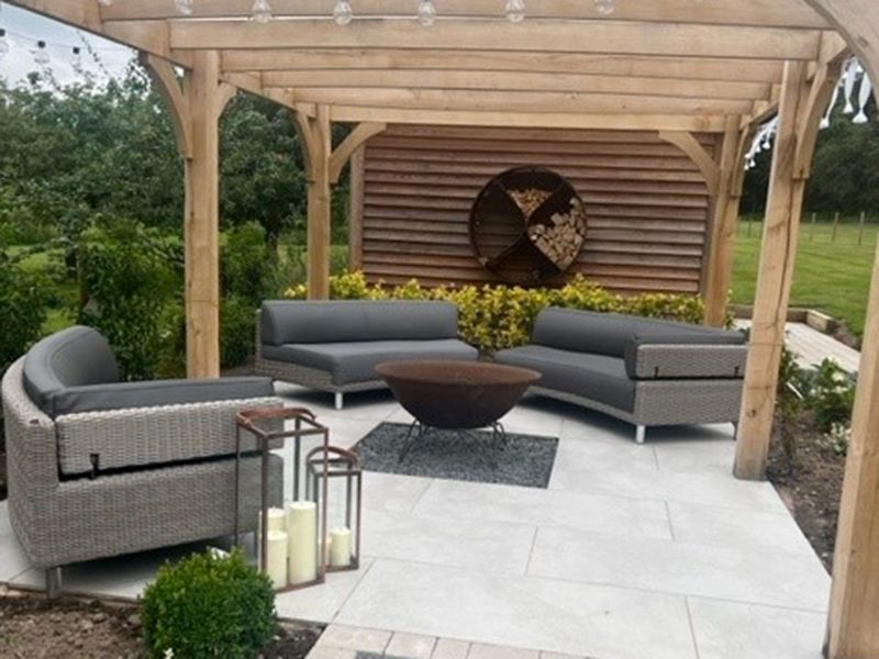 Large Meteor Pienza Modular Set -Garden Furniture Centre-HighRange,Outdoor Lounging,Outdoor Furniture,Rattan Furniture,Meteor Range,Corner Lounge Units-{collection_title}