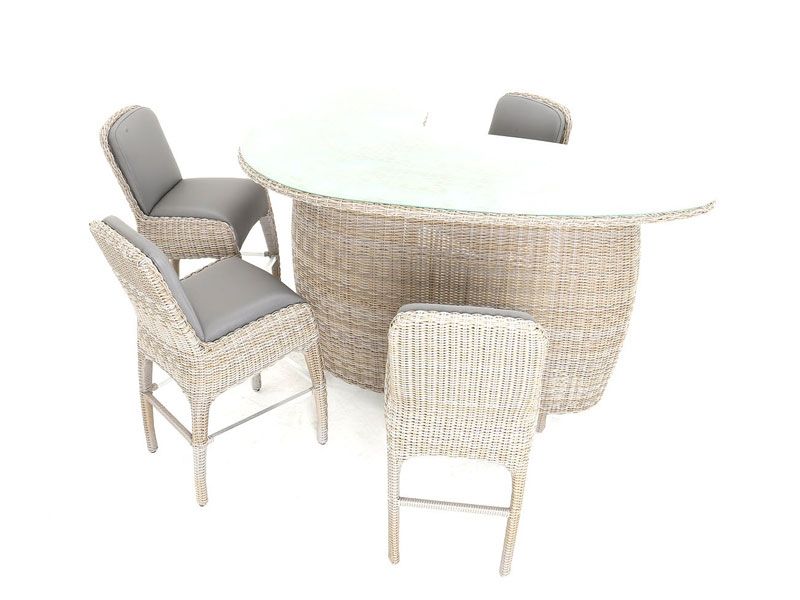 Meteor Spa Bar 4 Chair Set