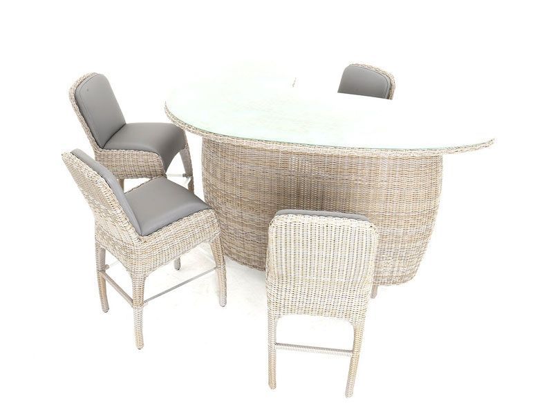 Meteor Spa Bar 4 Chair Set