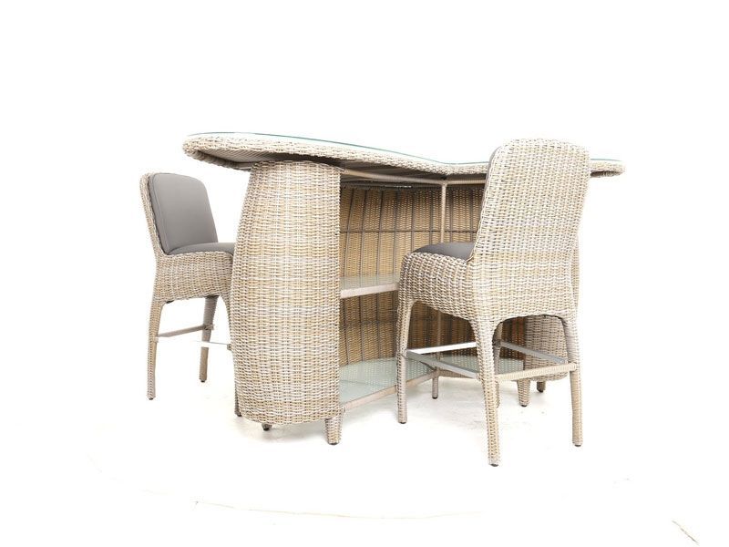 Meteor Spa Bar 4 Chair Set-Garden Furniture Centre-HighRange,Outdoor Dining,Outdoor Furniture,Rattan Furniture,Bars & Bar Sets,Meteor Range,Rattan,Rattan Sets,Meteor-{collection_title}