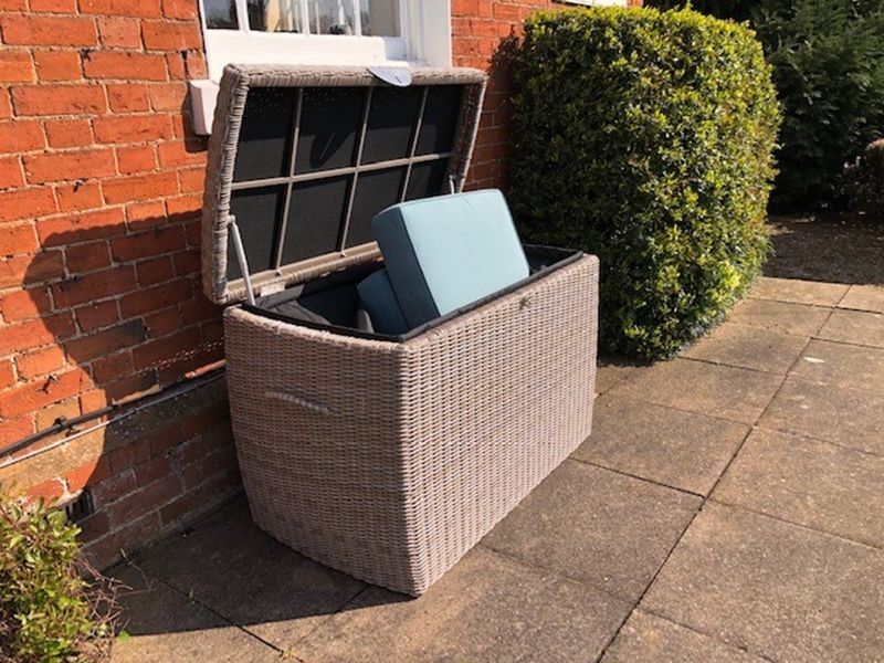 Meteor Cushion Box | November Offers-Garden Furniture Centre-MidInstock,instock,MidRange,Outdoor Furniture,Rattan Furniture,Accessories,Ranges,Outdoor Storage,Meteor Range,Sale,Monthly Offers-{collection_title}