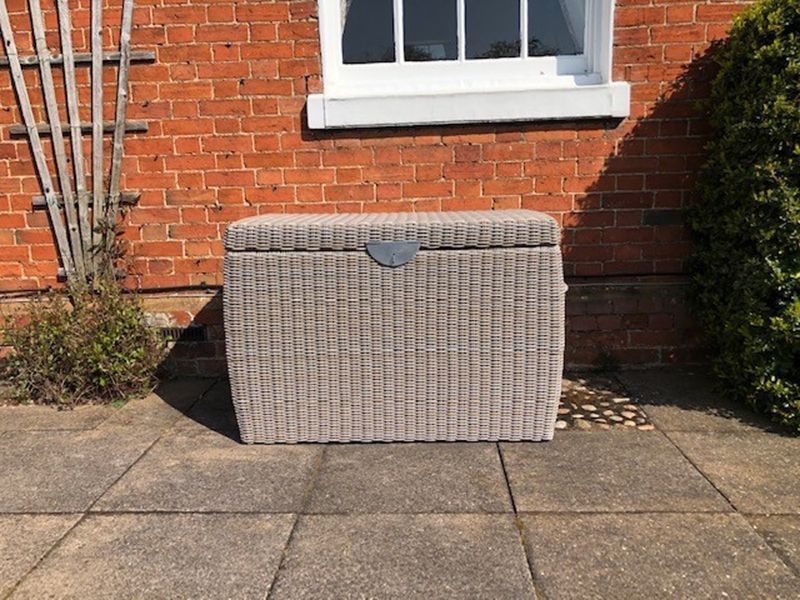 Meteor Cushion Box | November Offers-Garden Furniture Centre-MidInstock,instock,MidRange,Outdoor Furniture,Rattan Furniture,Accessories,Ranges,Outdoor Storage,Meteor Range,Sale,Monthly Offers-{collection_title}