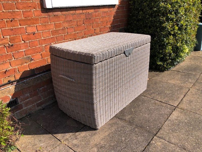 Meteor Cushion Box | November Offers-Garden Furniture Centre-MidInstock,instock,MidRange,Outdoor Furniture,Rattan Furniture,Accessories,Ranges,Outdoor Storage,Meteor Range,Sale,Monthly Offers-{collection_title}