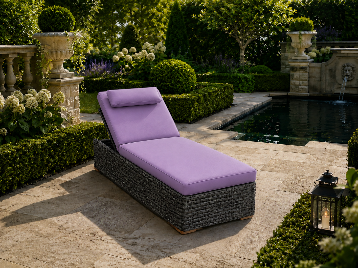 Midnight Montana Sun Lounger