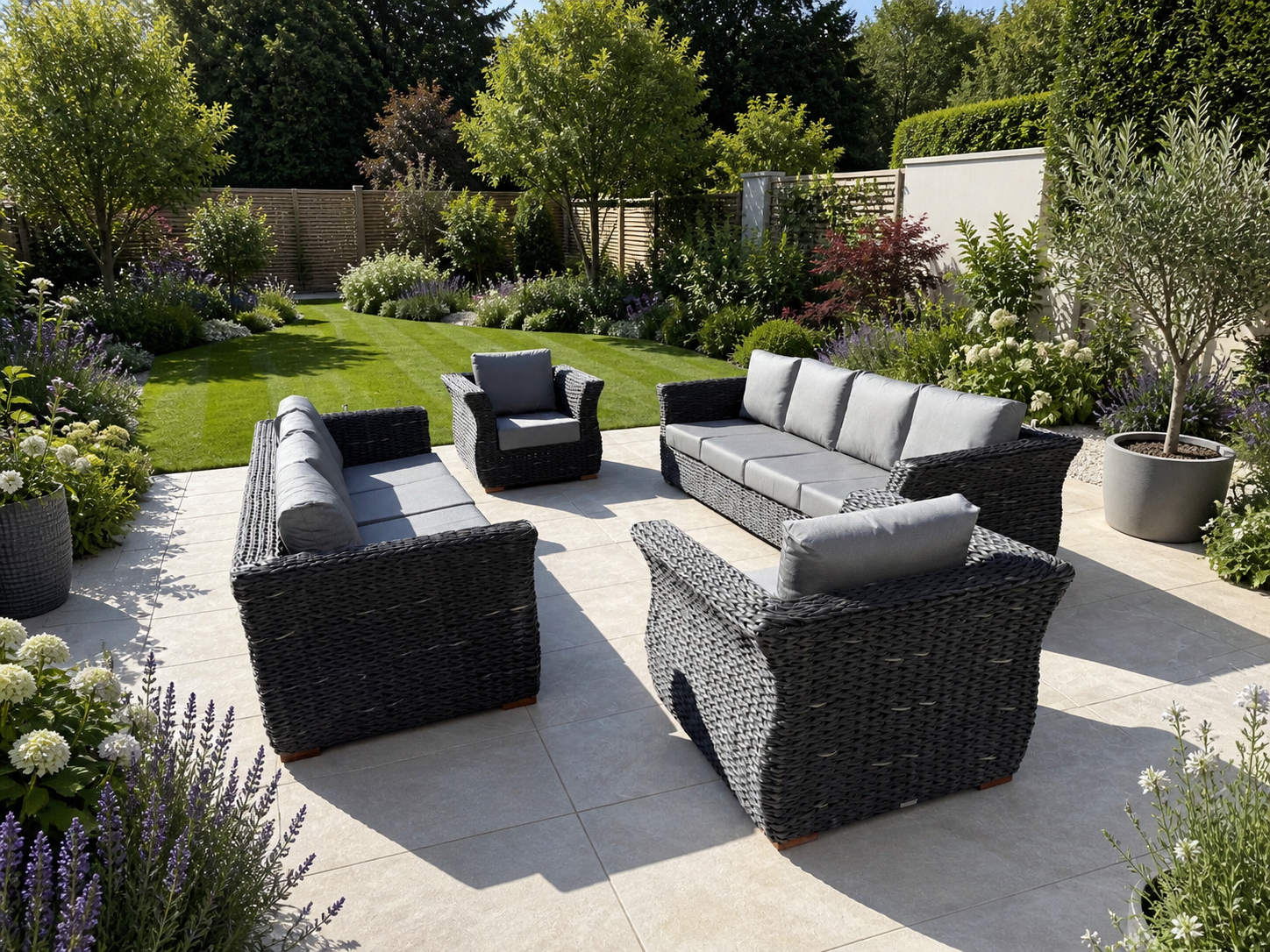  4 Seater Double Sofa Suite