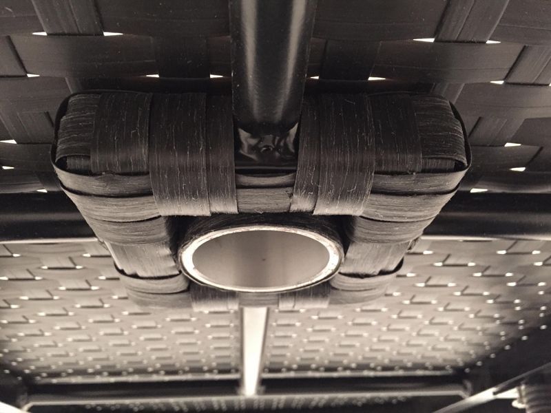 Midnight Montana Round Dining Table-Garden Furniture Centre-MidInstock,instock,HighRange,MidRange,Dining Table,Outdoor Furniture,Rattan Furniture,Outdoor Dining,Montana Range,Rattan,Tables,Montana,Rattan Tables-{collection_title}