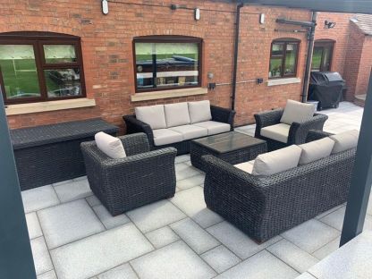 Midnight Montana Double Sofa Suite
