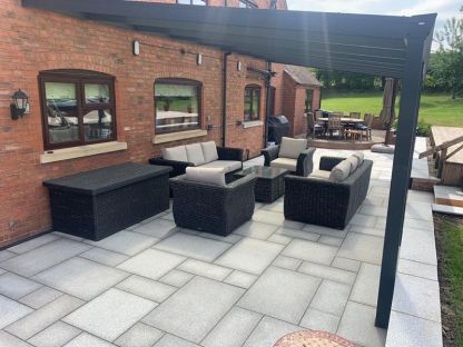 Midnight Montana Double Sofa Suite