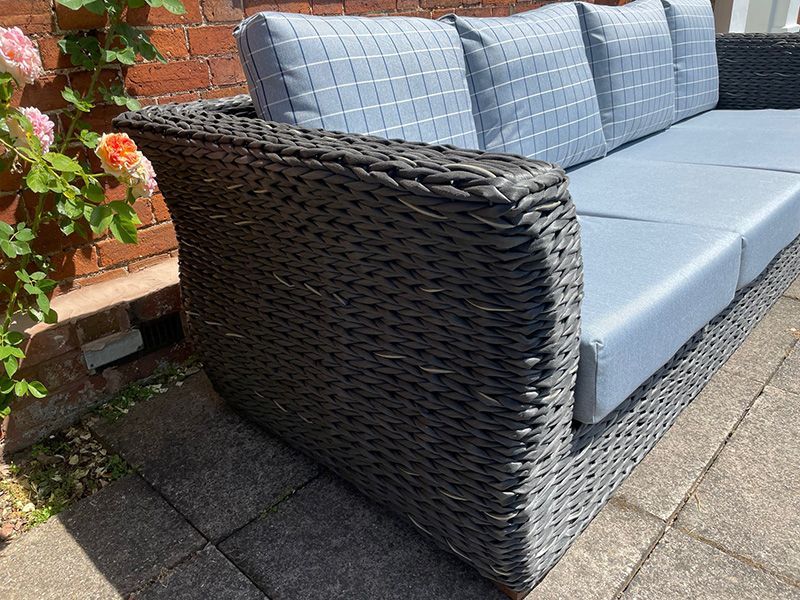 Midnight Montana 4 Seater Sofa-Garden Furniture Centre-HighRange,Outdoor Lounging,Rattan,Outdoor Furniture,Rattan Furniture,Montana Range-{collection_title}