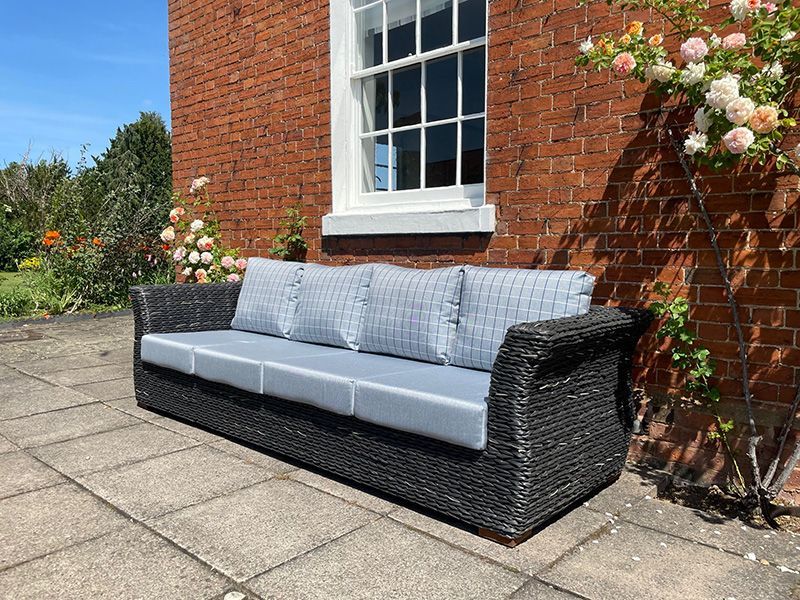 Midnight Montana 4 Seater Sofa-Garden Furniture Centre-HighRange,Outdoor Lounging,Rattan,Outdoor Furniture,Rattan Furniture,Montana Range-{collection_title}