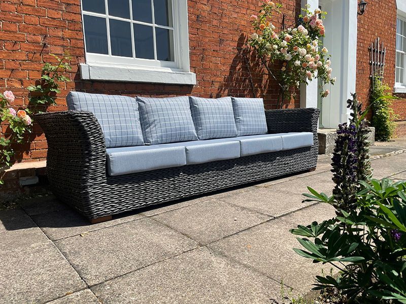 Midnight Montana 4 Seater Sofa-Garden Furniture Centre-HighRange,Outdoor Lounging,Rattan,Outdoor Furniture,Rattan Furniture,Montana Range-{collection_title}