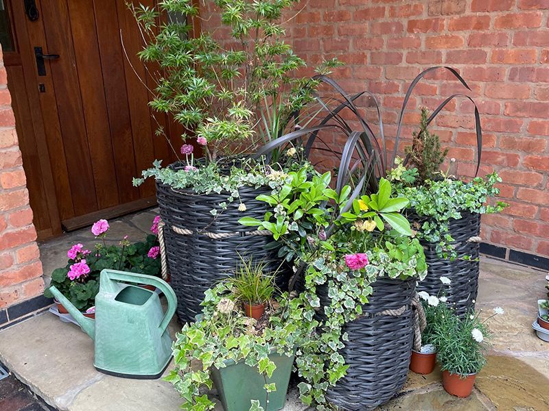 Midnight Montana Basket-Garden Furniture Centre-48Hour Dispatch,MidInstock,instock,LowRange,MidRange,Under 100,Storage Accessories,Indoor Dining,Outdoor Furniture,Accessories,Outdoor Storage,Garden Planters,Ornaments Accessories-{collection_title}