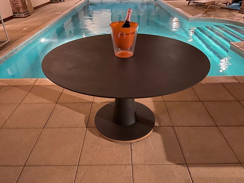 Milan Round Dining Table-Garden Furniture Centre-HighRange,Dining Table,Indoor Dining,Outdoor Furniture,Metal Furniture,Metal,Tables,Metal Tables,Metal Tables Metal-{collection_title}
