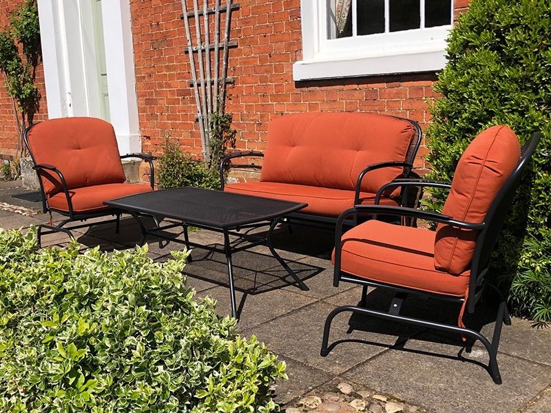 Madeira Rocking Sofa-Garden Furniture Centre-LowRange,Outdoor Furniture,Metal Furniture,Metal,Metal Sofas-{collection_title}