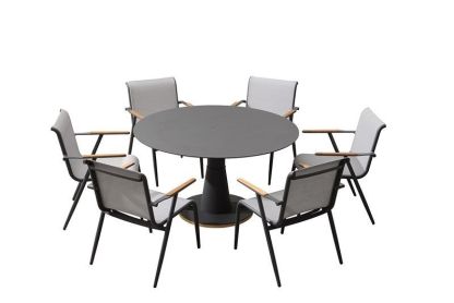 Milan 6 Chair Dining Set