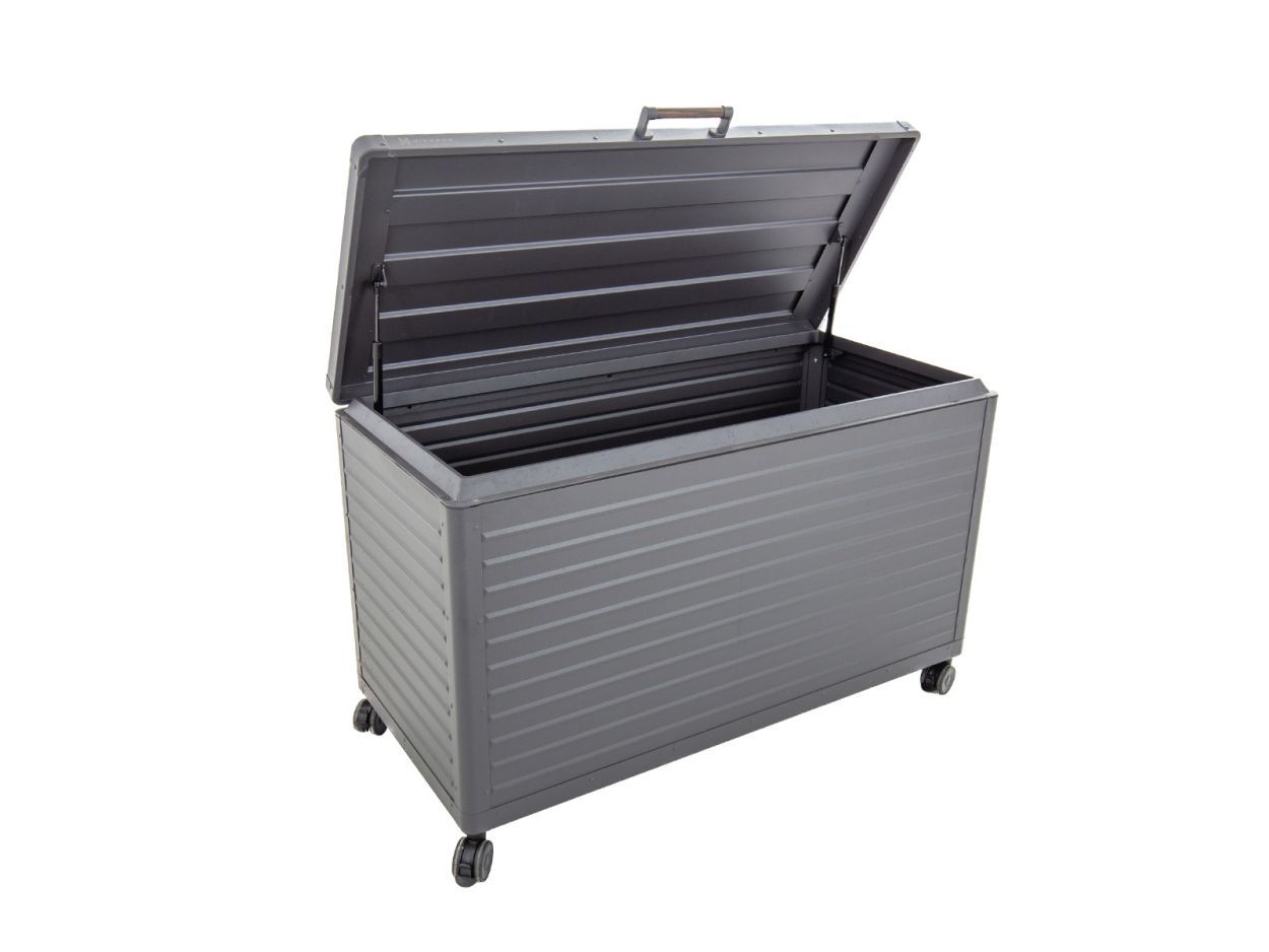 Milano Cushion Box | Anthracite-Garden Furniture Centre-MidInstock,instock,MidRange,Accessories,Outdoor Storage,Outdoor Cushions,Gazebo Accessories,Accessories Gazebos,Cushions,Storage Accessories-{collection_title}