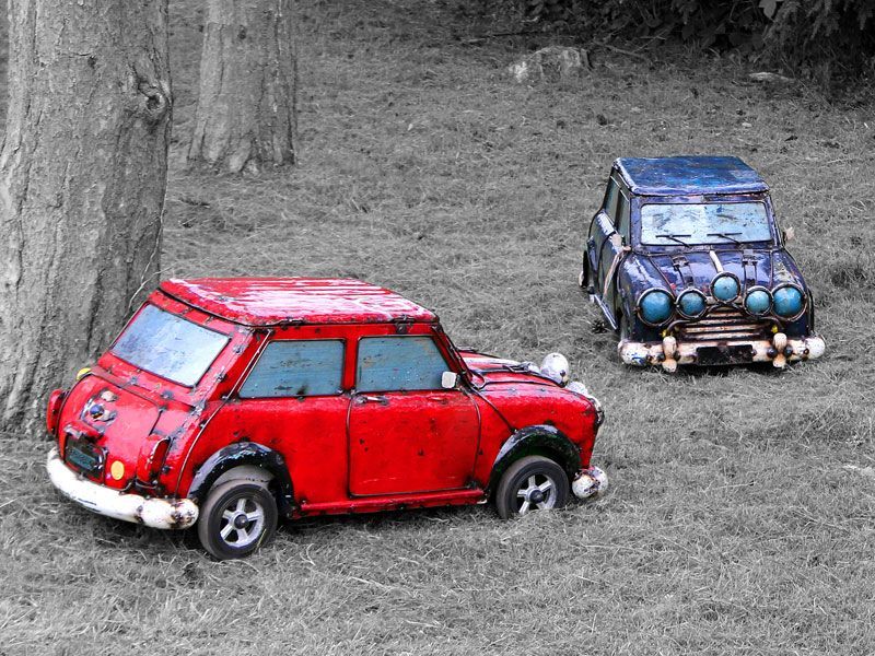 Mini Cooper Cooler | Italian Job -Garden Furniture Centre-48Hour Dispatch,MidRange,Information,Amazon Trade Account,National BBQ Week - Sizzling Hot Offers for you ...,Great Gifts for Fathers Day,Ornaments Accessories,Ornaments,Accessories,Ranges,Think Outside Range,Metal Garden Ornaments,Novelty Drinks Coolers,Think Outside Range Ranges,Gifts-{collection_title}