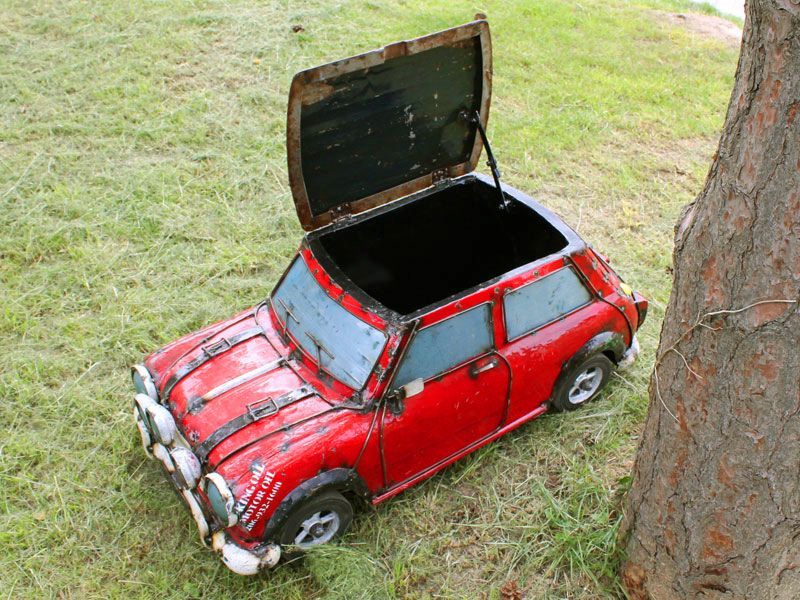 Mini Cooper Cooler | Italian Job -Garden Furniture Centre-48Hour Dispatch,MidRange,Information,Amazon Trade Account,National BBQ Week - Sizzling Hot Offers for you ...,Great Gifts for Fathers Day,Ornaments Accessories,Ornaments,Accessories,Ranges,Think Outside Range,Metal Garden Ornaments,Novelty Drinks Coolers,Think Outside Range Ranges,Gifts-{collection_title}