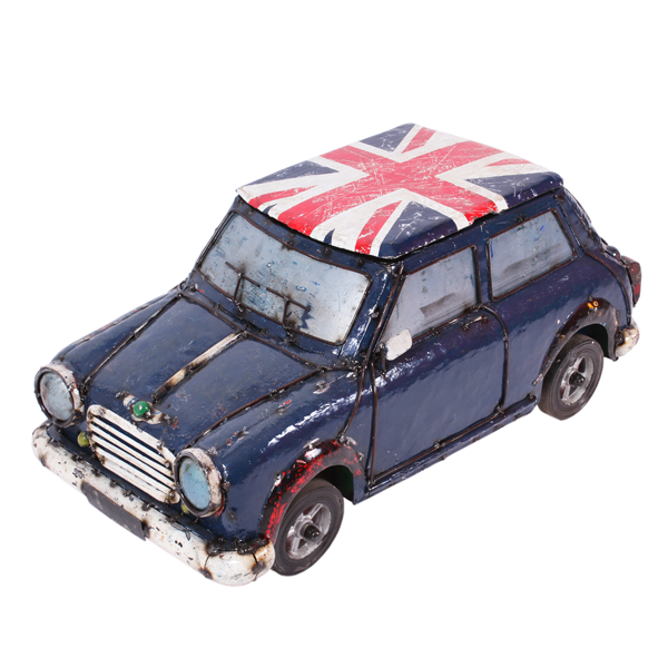 Mini Cooper Cooler | Union Jack -Garden Furniture Centre-48Hour Dispatch,MidInstock,instock,MidRange,Union,Ornaments Accessories,Ornaments,Accessories,Ranges,Think Outside Range,Metal Garden Ornaments,Novelty Drinks Coolers,Think Outside Range Ranges,Coronation Range-{collection_title}