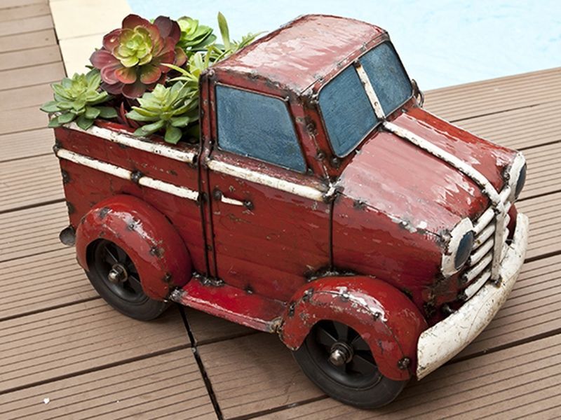 Mini Pick-Up Truck -Garden Furniture Centre-48Hour Dispatch,LowRange,Showroom exdis,Ornaments,Accessories,Ranges,Think Outside Range,Metal Garden Ornaments,Novelty Drinks Coolers,Garden Planters,Think Outside Range Ranges,Gifts,Ornaments Accessories-{collection_title}