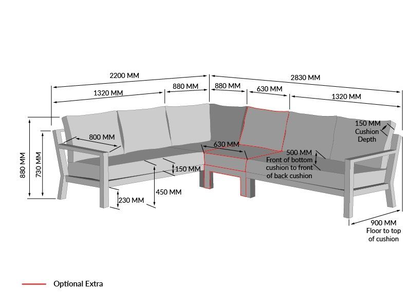 Timber Corner Dining Set | Life Range-Garden Furniture Centre-HighRange,Tables,Dining Set,Outdoor Furniture,Metal Furniture,Corner Lounge Units,Life Range,Outdoor Dining,Sale-{collection_title}