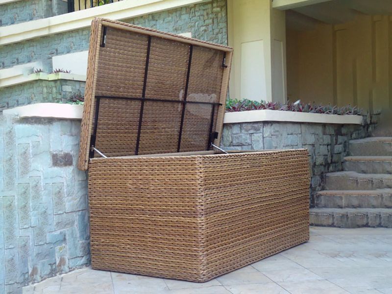 Montana Cushion Box-Garden Furniture Centre-MidInstock,instock,MidRange,Accessories,Outdoor Furniture,Rattan Furniture,Ranges,Outdoor Storage,Montana Range,Rattan,Montana,Storage Accessories-{collection_title}