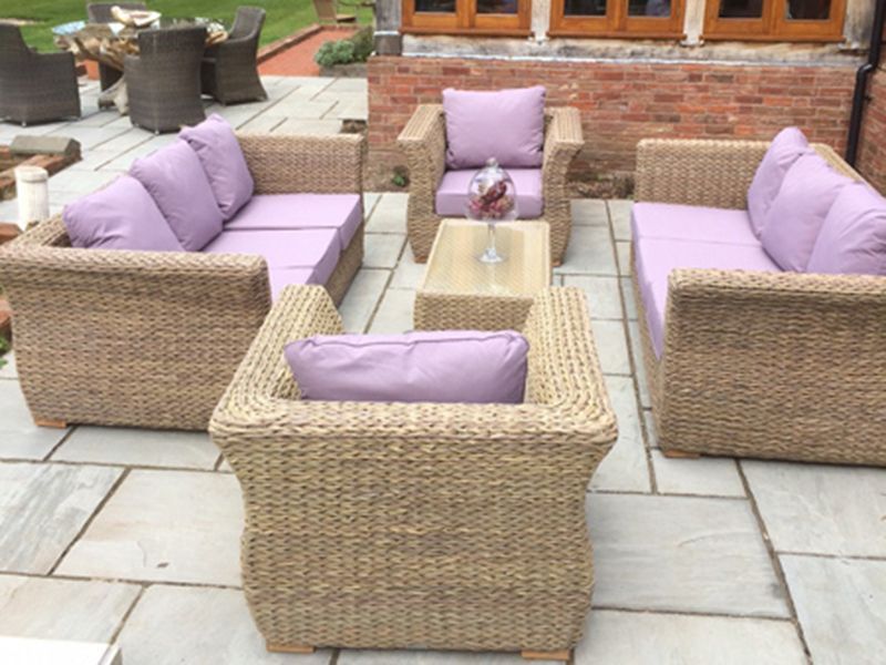 Montana Double Sofa Suite-Garden Furniture Centre-HighRange,Outdoor Lounging,Information,Rattan,Rattan Furniture,Montana Range,Lounge Suites & Sets-{collection_title}