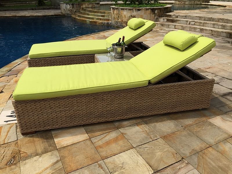  Montana & Fiji Sun Lounger | Replacement Cushion