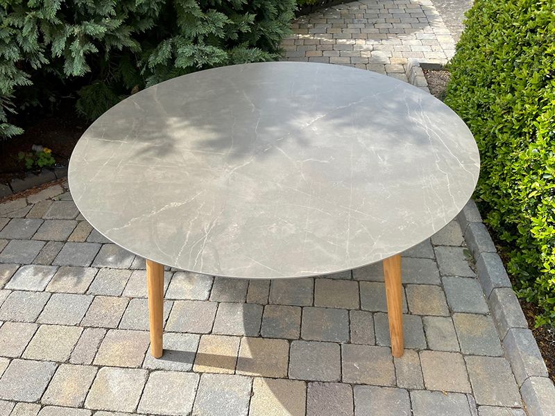 Mustique Table 1.5M Diameter | FSC® Certified-Garden Furniture Centre-HighRange,Dining Table,Outdoor Furniture,Teak Garden Furniture,Outdoor Dining,FSC®,Teak,Tables,Teak Tables-{collection_title}