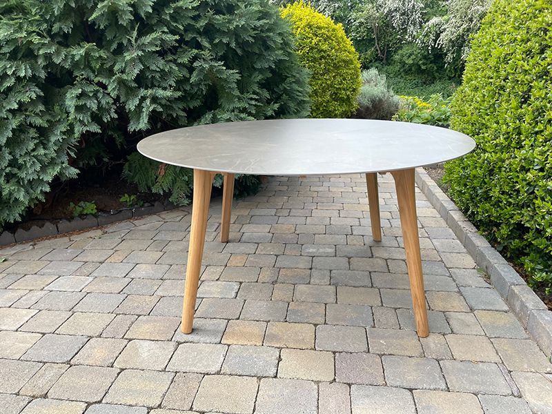 Mustique Table 1.5M Diameter | FSC® Certified-Garden Furniture Centre-HighRange,Dining Table,Outdoor Furniture,Teak Garden Furniture,Outdoor Dining,FSC®,Teak,Tables,Teak Tables-{collection_title}