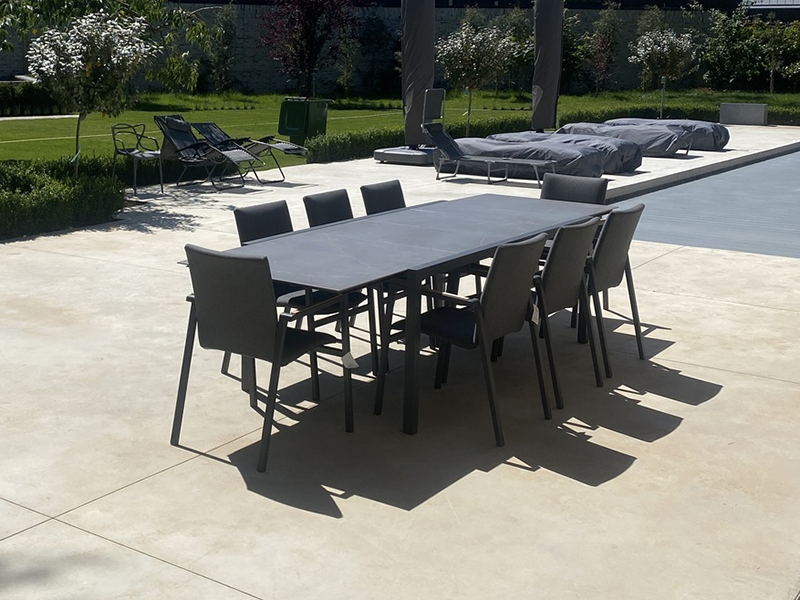 Mustique 8 Chair Extending Set | Life Range-Garden Furniture Centre-HighRange,Metal,Tables,Dining Set,Outdoor Furniture,Metal Furniture,Ranges,Life Range,Outdoor Dining,Autumn & Winter Sale-{collection_title}