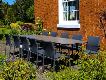 Mustique 10 Chair Extending Set | Life Range