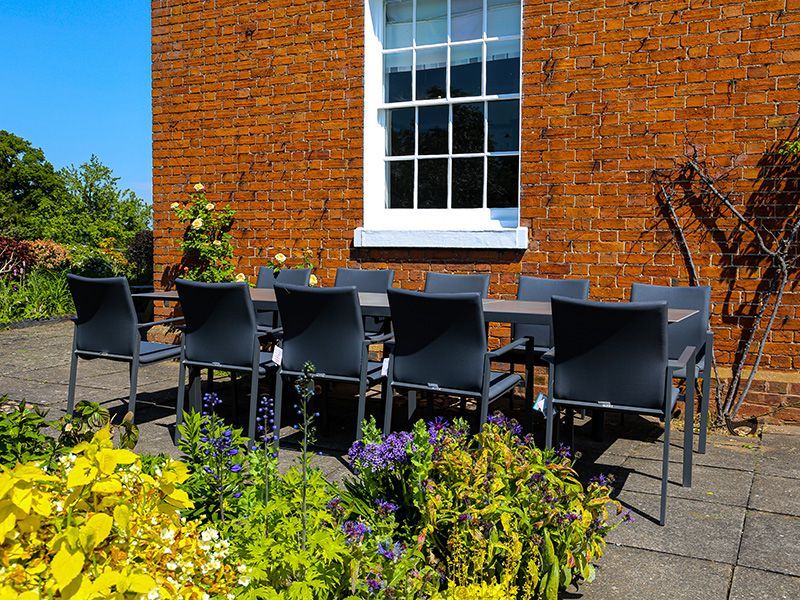 Mustique 10 Chair Extending Set | Life Range | Ex-Display-Garden Furniture Centre-HighRange,Metal,Tables,Dining Set,Outdoor Furniture,Metal Furniture,Ranges,Life Range,Outdoor Dining,Autumn & Winter Sale,Sale,Showroom exdis-{collection_title}