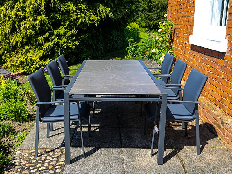 Mustique 10 Chair Extending Set | Life Range
