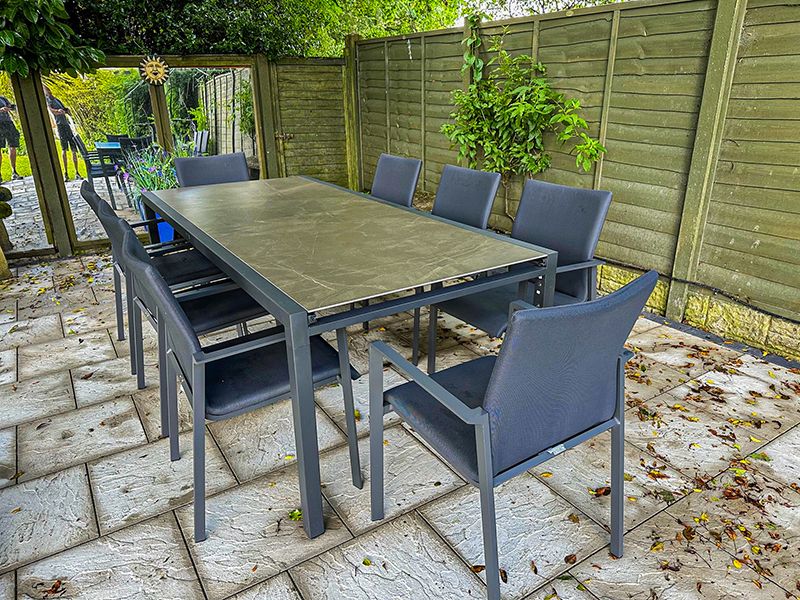 Mustique 8 Chair Extending Set | Life Range