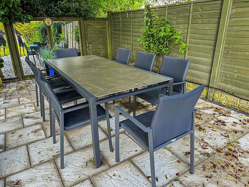 Mustique 8 Chair Extending Set | Life Range