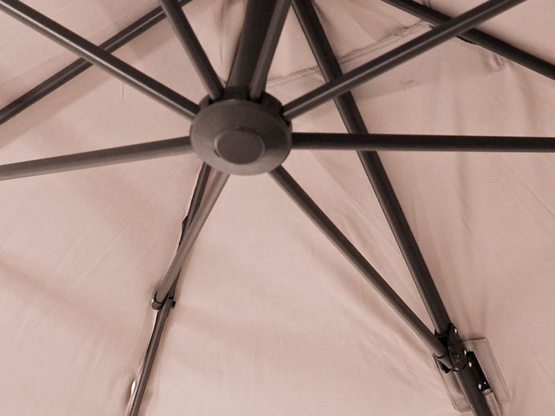 Royce Junior 2.5M SQ Cantilever Parasol | Norfolk Leisure