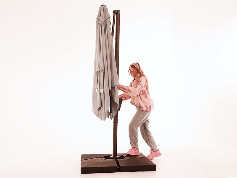 Royce Junior 2.5M SQ Cantilever Parasol | Norfolk Leisure-Garden Furniture Centre-LowRange,royce,Parasols,Cantilever Parasols Parasols,Commercial Parasols-{collection_title}