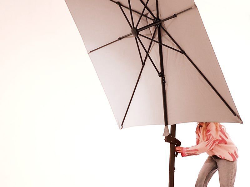 Royce Junior 2.5M SQ Cantilever Parasol | Norfolk Leisure-Garden Furniture Centre-LowRange,royce,Parasols,Cantilever Parasols Parasols,Commercial Parasols-{collection_title}