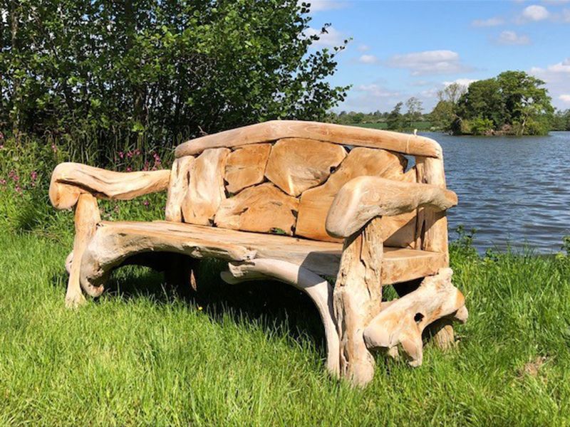Teak Root Furniture at the garden furniture centre 