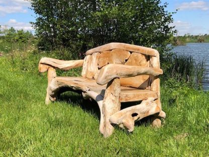 Naga Reclaimed Teak Root Bench 