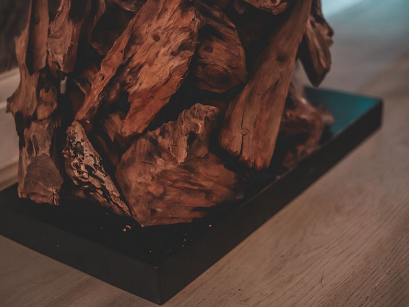 Regina Teak Root Console Table-Garden Furniture Centre-Root,MidInstock,instock,MidRange,Conservatory,Reclaimed Furniture,Indoor Accessories,Teak,Tables,Teak Tables-{collection_title}