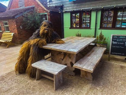 Nature Teak Bench Set 2m 